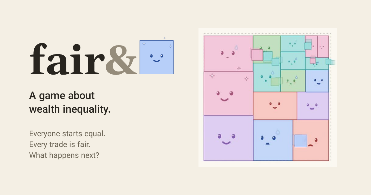 Numbers About.me Game Fair and Square — An Interactive Game About Wealth Inequality